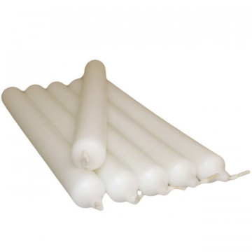 Vela branca para o jantar
