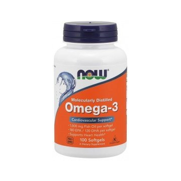 NOW Foods Omega-3 100 softgels