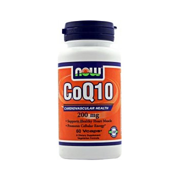 NOW Foods COQ10 200mg 60...