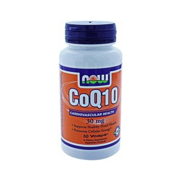 NOW Foods CoQ10 30 mg  60...