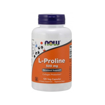 NOW Foods L-Proline 500mg...