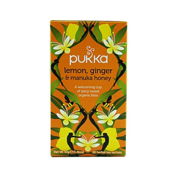 Pukka Organic Lemon, Ginger...