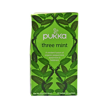 Pukka Organic Three Mint...