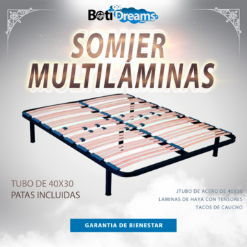 SOMMIER MULTILAMINA