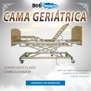CAMA GERIÁTRICA