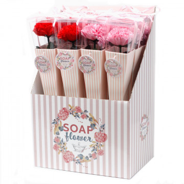 Flores de Sabão - Clavel...
