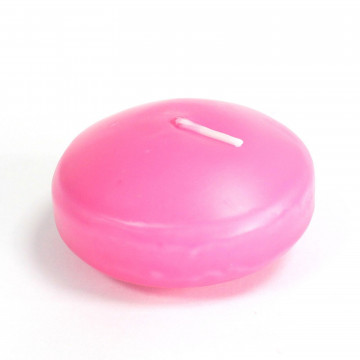 Velas flutuantes grandes Rosa