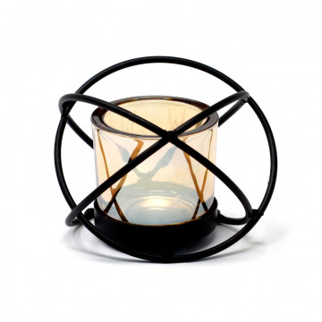 Candelabros de Ferro - Bola...