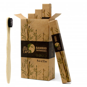 Escova de dentes de bambu -...