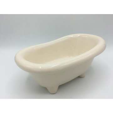 Mini banho cerâmico  - Marfim