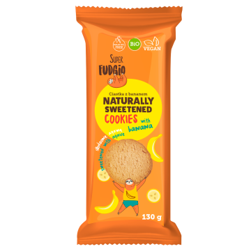 Bolachas de banana adoçadas...