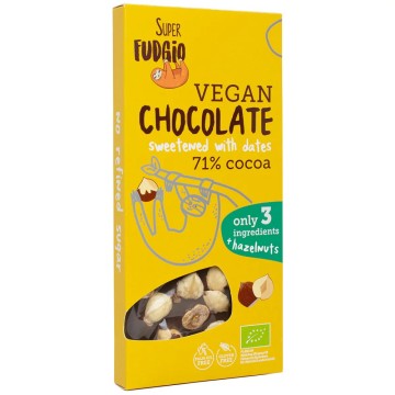 Chocolate adoçado com...