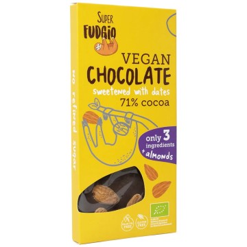 Chocolate adoçado com...