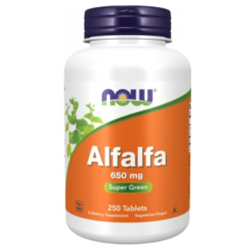 Alfalfa 650mg  NOW Foods...