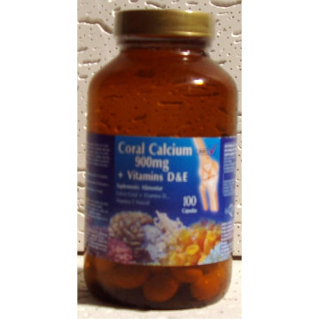 CORAL CALCIUM & VIT. D + E...