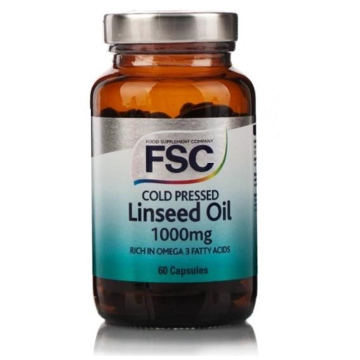 LINSEED OIL 1.000mg - 60 Caps.