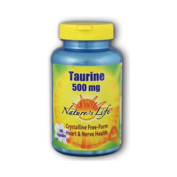 TAURINE 500 MG - 100 Caps