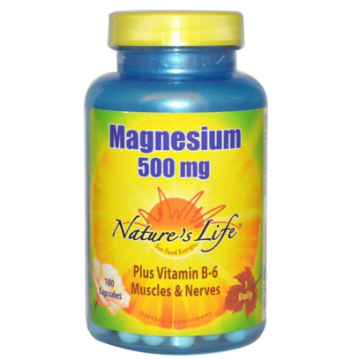 MAGNESIUM 500 MG PLUS VIT...
