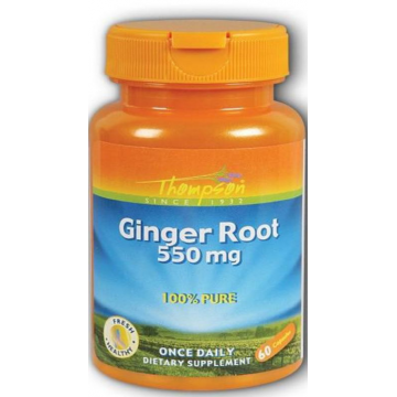 GINGER ROOT 550 MG - 60 CAPS