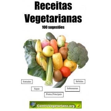 Livro Receitas Vegetarianas