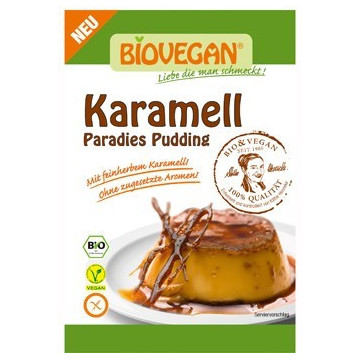 Pudim de caramelo biológico...
