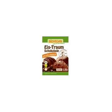 Gelado de chocolate...