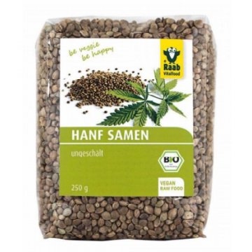 SEMENTES DE CÂNHAMO - 250 g