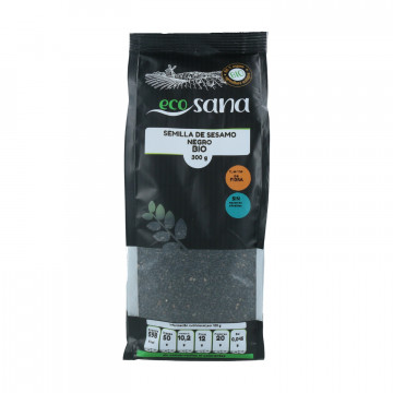 Sésamo Preto Bio 300 g ECOSANA