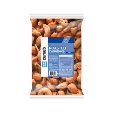Zumub Roasted Cashews 1kg