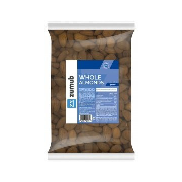 Zumub Whole Almonds 500g