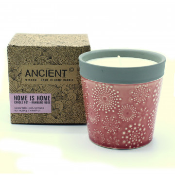 Home is Home Candle Pots -...