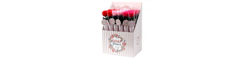 Flores de Sabão prontas para Vender