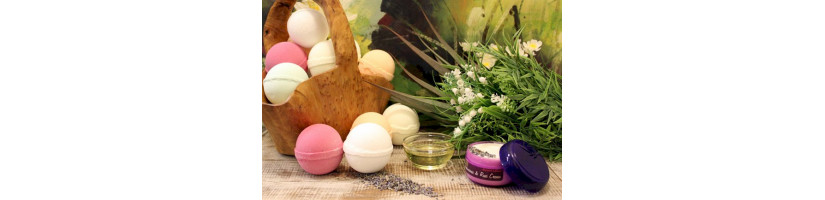 Bombas de Banho de Aromaterapia