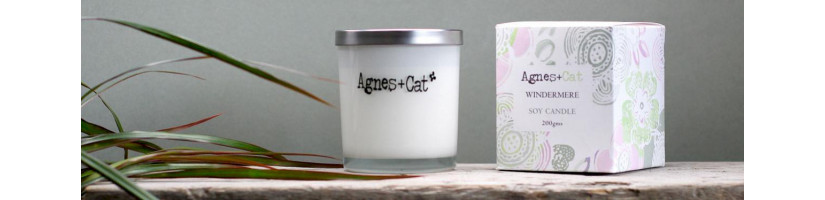 Velas com Cera de Soja - Frascos de Vidro (200ml)